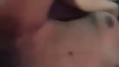 Skinny lady fucks like a whore in Telugu sex video