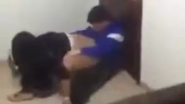 Naughty teen school girl fuck in the classroom and caught on cam, Desi mms scandal