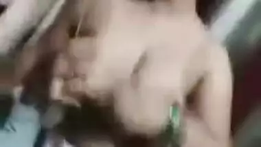 Desi girl has nipples licked by Devar making XXX video for MMS viewers