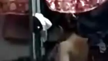 Guy jerks off to Desi sex wife stripping and taking XXX parts to light
