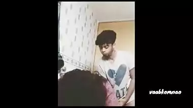 Tamil sex video of an amateur couple enjoying a nice home sex session