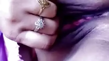 Stretched shaved pussy of hot Desi whore needs some good XXX dick