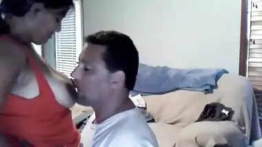 Indian it programmer allowing her boss to suck her mangoes during us office trip