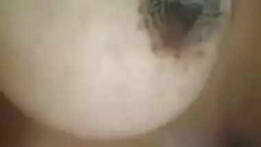 Arousing Indian housemaid knows how to shake her natural XXX melons