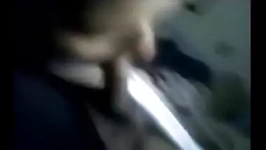 Sister gives her elder stepbrother a wonderful oral stimulation and satisfies him