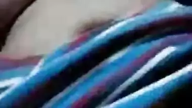 Today Exclusive -cute Desi Girl Shows Her Boobs And Pussy On Vc Part 3