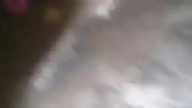 Woman takes a shower before amateur sex and Desi husband films her