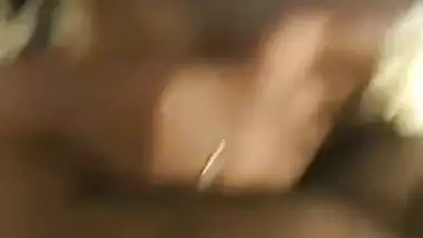 Man gets a Tamil blowjob from a young village girl