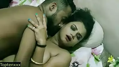 Indian hot bhabhi secret sex with tamil devor!! Accidently creampie inside pussy