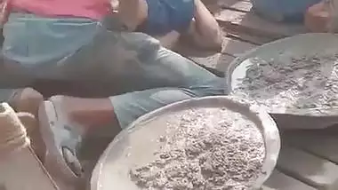 Labour fucking village girl during house construction