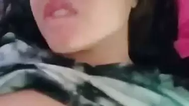 Hot girlfriend xxx pussy fucking by lover with moans