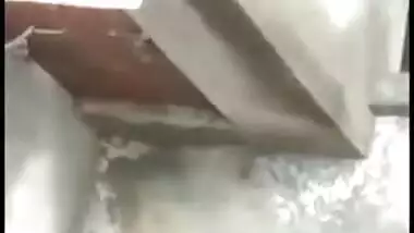 Nude Indian XXX girl gets hard fucked on a rooftop on cam MMS