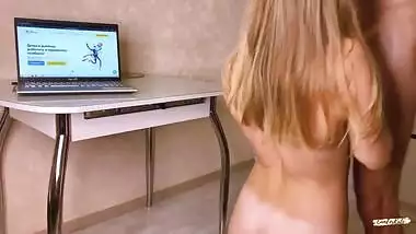 I offered him to fuck my pussy and mouth in return for opening a deposit