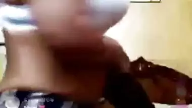 Sapna Bhabi Changing Bra in Instagram Live