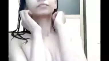 Beautiful Indian teen records various porn clips for her boyfriend