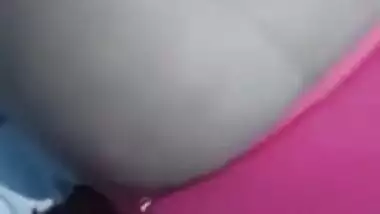 Watching porn makes the man horny and he begins to touch Desi wife