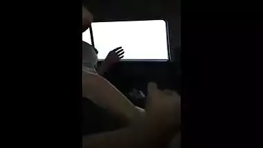 NRI angel enjoys hardcore outdoor sex with her bf in his car