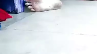 The man fucks his cousin hard in the Telugu porn