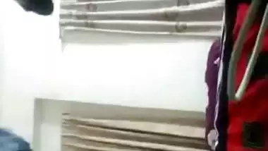 Fiery Bangladeshi girl poses all naked for private Desi XXX video