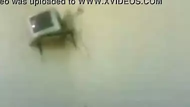 College girl kissed and smooched in snack bar in front of her friends