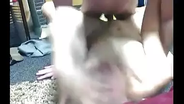 Blonde College Teen Dorm Sextape