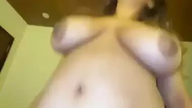 Massive tits MILF nude sex riding second husband dick