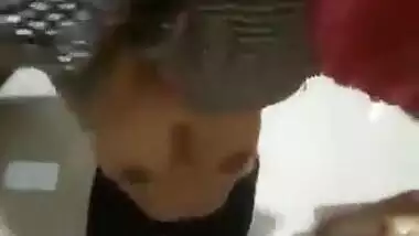 Delightful Desi chick came for business but had XXX oral sex with male