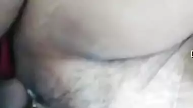 Today Exclusive- Desi Wife Outdoor Fucking And Hubby Cum On Her Pussy Part 1