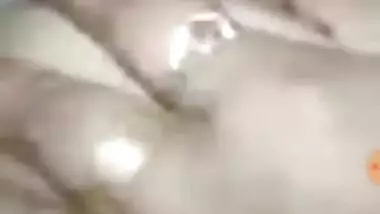 Guy jerks off during porn video call with the dirty-minded Desi wench