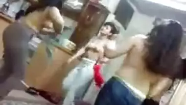 This mehndi party Is on XXX fire! Nude Indian girls dance all over the place