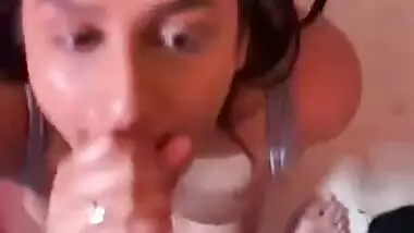 Indian Hot And Sexy College Babe Nicely Blowjob Her Lover Dick Part 2