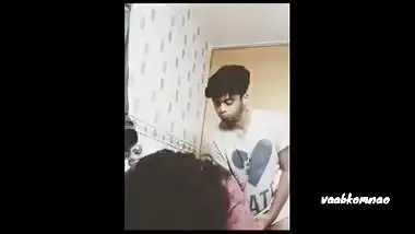 Tamil sex clip of an non-professional couple enjoying a wonderful home sex session