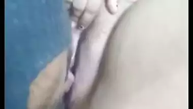 Milf shoots her stepson’s pussy licking video