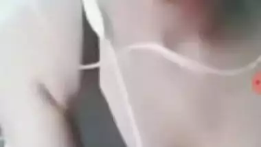 Today Exclusive- Sexy Desi Girl Showing Her Boobs And Pussy Part 5