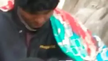 Desi MILF doesn't know XXX voyeur makes MMS video of her sucking off