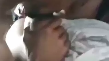 Newly married wife boob sucking and pussy fuck by hubby