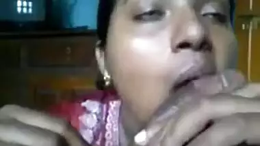 Tamil wife rejina sucking cock deepthroat