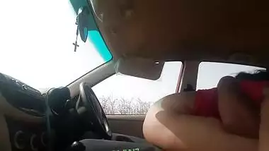 Lover Fucking In car