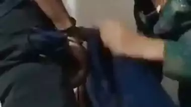 Village girl’s first blowjob MMS with her horny cousin