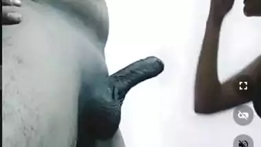 Cute Indian couple blowjob sex on live cam