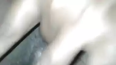 My girlfriend fingering her pussy..