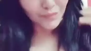 Rajsi Verma making selfie video