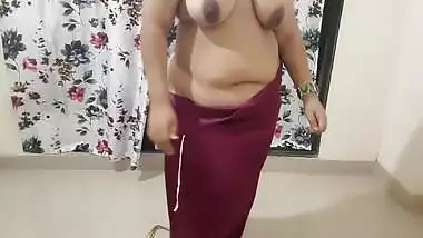 Huge Boobs - Horny Hot Naughty Bhabhi With Big Boobs & Hot Ass.. Changing Her Clothes