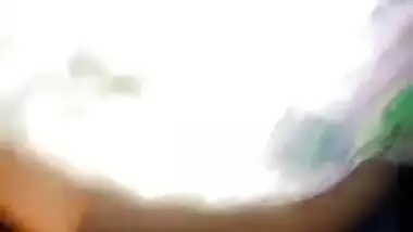 Sex is unprotected still XXX partner pulls cock out of Desi in time