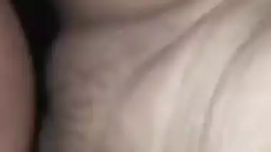 Desi man drills XXX cunny of chubby wife in real MMS porn video