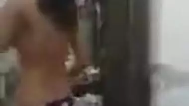 Sexy punjabi girl seducing bikini dance