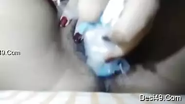 Today Exclusive- Super Hot Desi Girl Sona Shows Boobs And Pussy Part 3