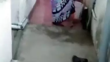 Flashing to neighbor desi aunty