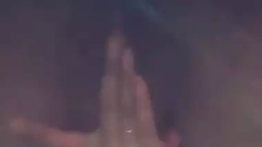 Nude desi girl shows her pink pussy in MMS