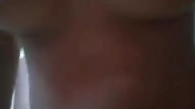 Super Horny desi Bhabi Riding on Husband Dirty talk Saying Meri chut Faar doo